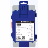 12 pieces - 9 impact sockets Ø 8 to 24 mm + 2 adapters + 1 extension - IMPACT  - TIVOLY - screwdriving - Reference: 11521470001 - Vue 3 - Professional Tool