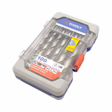 100 forets métaux HSS taillés meulés pointe en croix Ø 1 à 13mm  - TIVOLY - perçage - Référence: 11452070003 - Vue 3 - Outil professionnel