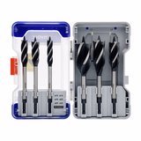 6 wood drill bits with 4 cutting edges, hexagonal shank Ø 12 to 32 mm  - TIVOLY - drilling - Reference: 10802770001 - Vue 2 - Professional Tool