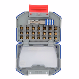 22 pieces - 21 TiN coated torsion bits + 1 Quick-Change magnetic bit holder  - TIVOLY - screwdriving - Reference: 11521572003 - Vue 4 - Professional Tool