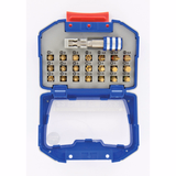 22 pièces -21 embouts torsion diamant + 1 porte-embout magnétique quick change  - TIVOLY - vissage & serrage - Référence: 11521572005 - Vue 4 - Outil professionnel