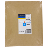 Feuilles Abrasives PAPIER DE VERRE (Silex) -230x280mm (Cartonnette brochable) / Dim 230x280 / Gr : 50/80/120 - TIVOLY - ponçage - Référence: XT10131000605 - Vue 2 - Outil professionnel