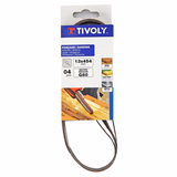 Lija de banda -13x454 mm -Para lijadora eléctrica (Funda cartón) / Dim 13x454 / Gr : 80 - TIVOLY - lijado - Referencia: XT10142014002 - Vue 2 - Herramienta profesional