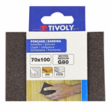 Éponge enduite Abrasive 70x100mm ESSENTIAL (Cartonnette brochable) - TIVOLY - ponçage - Référence: XT11532 - Vue 2 - Outil professionnel