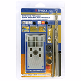 Guide for INVISIBLE JOINTING + Stepped drill bit + Socket + Stop + Ø6-8-10MM guides  - TIVOLY - accessories - Reference: 11110220006 - Vue 2 - Professional Tool