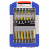 48 pièces -47 embouts torsion revêtus TiN bagués + 1 porte-embout magnétique  - TIVOLY - vissage & serrage - Référence: 11521572006 - Vue 2 - Outil professionnel