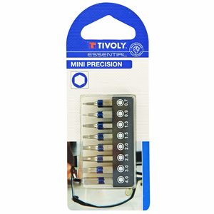 8 hexagonal screw bits - PRECISION  - precision screwdriver bits - Reference: 11501520003 - Professional Tool - Tivoly