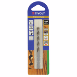 HSS wood drill bit - Speed Point fluting - Cylindrical shank - SLR graduated TECHNIC (Blister) - TIVOLY - drilling - Reference: 1086402 - Vue 2 - Professional Tool