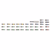 35 pièces -34 embouts torsion + 1 porte-embout magnétique Quick change  - TIVOLY - vissage & serrage - Référence: 11521572002 - Vue 2 - Outil professionnel