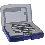 5 carbide rotary burr, Ø 8mm, Normal teeth with chip breaker, 6 mm shank  - TIVOLY - milling - Reference: 10316070008 - Vue 5 - Professional Tool