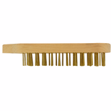 BROSSE VIOLON BOIS - ACIER LAITONNE  - TIVOLY - brossage - Référence: XT202510003 - Vue 2 - Outil professionnel