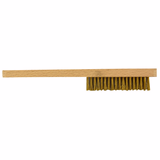 Brosse BIJOUTIER -À main -Manche bois - Garniture métallique ESSENTIAL (Vrac) - TIVOLY - brossage - Référence: 1T21151 - Vue 3 - Outil professionnel