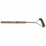 BROSSE MANCHE BOIS SPECIAL GRILLE - LG530 INOX  - TIVOLY - brossage - Référence: XT202510015 - Vue 2 - Outil professionnel
