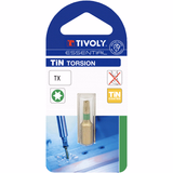 Embout de vissage -Torsion TiN -Pour vis Torx ESSENTIAL (Blister) - TIVOLY - vissage & serrage - Référence: 1152252 - Vue 2 - Outil professionnel