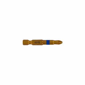 Screwdriver bit -Torsion TiN - For Pozidriv screws ESSENTIAL (Blister) - screwdriver bits - Reference: 1152272 - Professional Tool - Tivoly