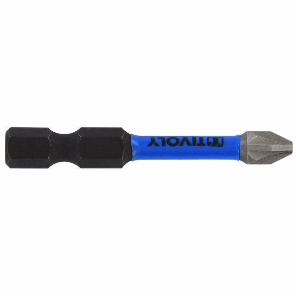 Screwdriver bit - IMPACT Torsion diamond - For Pozidriv screws TECHNIC (Blister) - TIVOLY - screwdriving - Reference: 1152372 - Image principale - Professional Tool