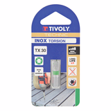 Embout de vissage -Torsion INOX -Pour vis Torx (Blister) N°: N30 / L: 25 - TIVOLY - vissage & serrage - Référence: 11524523000 - Vue 2 - Outil professionnel