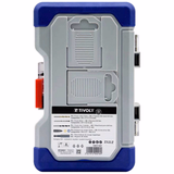 24 pieces - RANGER case - Mixed drilling of metals / concretes / wood + screwing  - TIVOLY - combined sets - Reference: 11901170047 - Vue 2 - Professional Tool