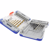 24 pièces -Coffret RANGER -Mixtes perçage Métal / Béton / Bois + Vissage  - TIVOLY - mallettes mixtes - Référence: 11901170047 - Vue 4 - Outil professionnel